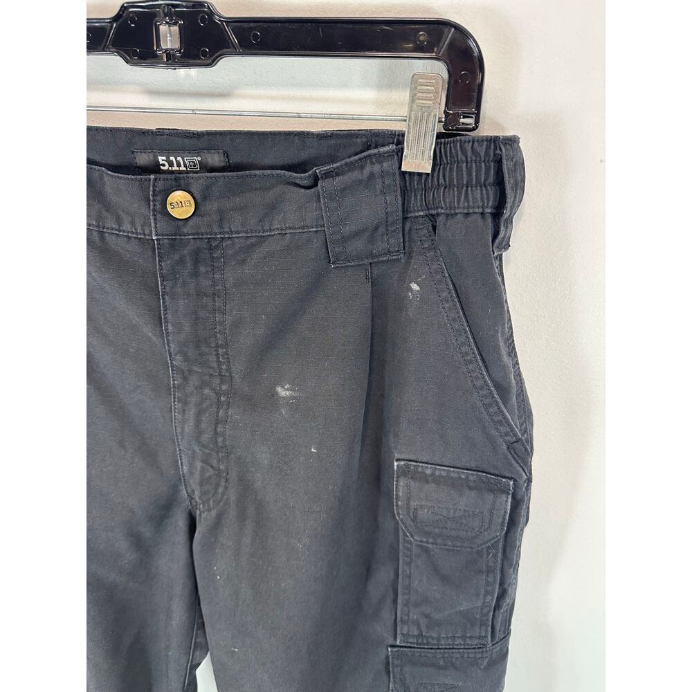 5.11 Tactical Taclite Pro Cargo Pants Black Ripstop Work Utility Size 34x31 - Picture 9 of 12